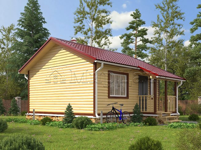 Динская металлический дом баня