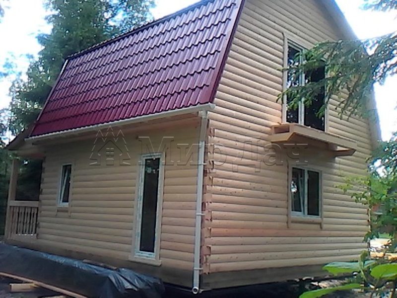 Дом из бруса 6х6 деревня Рябово