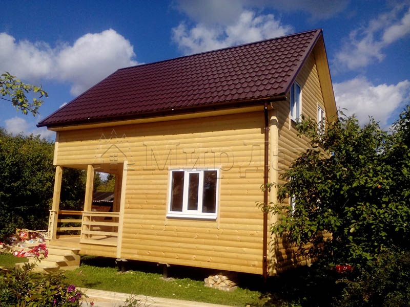 Каркасный дом 6х7,5 Кировск